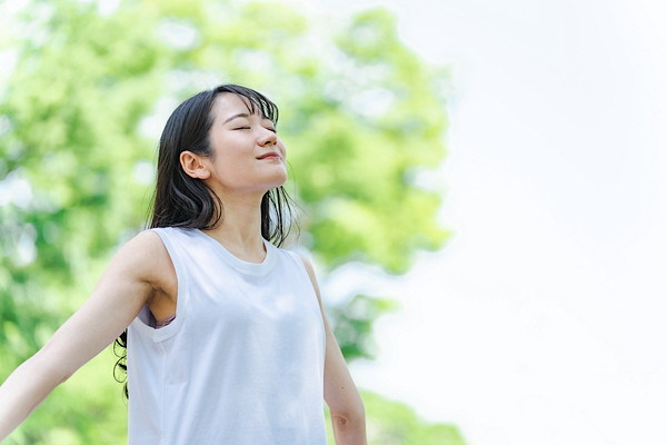 自律神経が整った女性